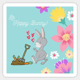 Happy Bunny! Series (F) Sticker